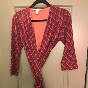DVF vintage wrap dress